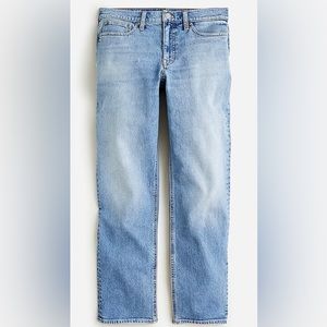 J.Crew Mid-rise '90s classic straight jean in Hiker wash